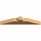 Ekena Millwork Portland Smooth Timber Gable Bracket, Western Red Cedar, 48"W x 8"H x 5 1/2"D x 5 1/2"F, 4/12 Pitch GBW048X08X0606POR00SWR - alternate 5